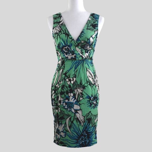 PLENTY BY TRACY REESE Women Casual Floral Dress Size 0 - Picture 1 of 7